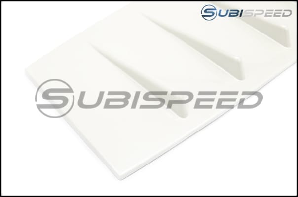 SubiSpeed V1 Paint Matched Vortex Generator with 6.2" Starlink Radio-Crystal White Pearl (K1X) - 2015-2017 Subaru WRX / STI